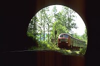 Einfahrt Tunnel Westportal